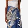 INOUI EDITIONS - PASHMINA/PAREO CARACAT - BLUE